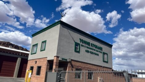 Front office exterior at the Towne Storage Washington Dam Storage Facility