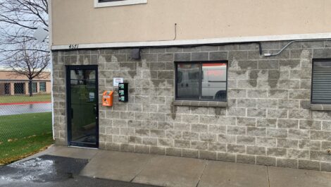 Front office entrance at the Towne Storage West Valley Storage Facility