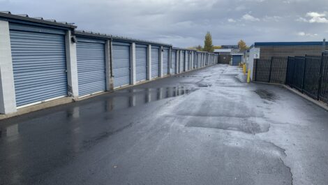 Outside storage units at the Towne Storage West Valley Storage Facility