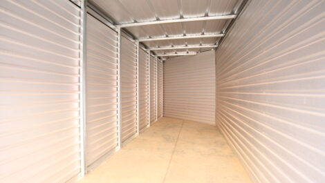 Interior of a storage unit at the Towne Storage St. George Storage Facility