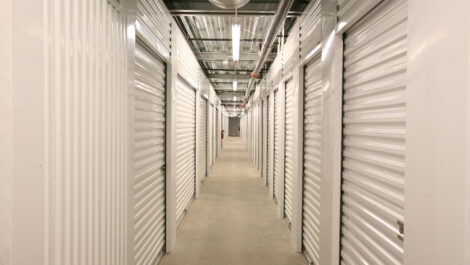 Indoor storage units at the Towne Storage St. George Storage Facility