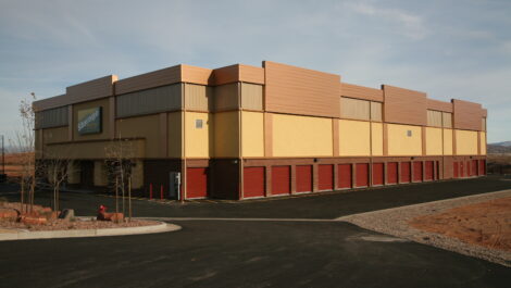Storage facility building at the Towne Storage St. George Storage Facility