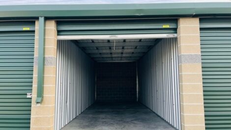Large outdoor storage unit at the Towne Storage West Jordan Storage Facility